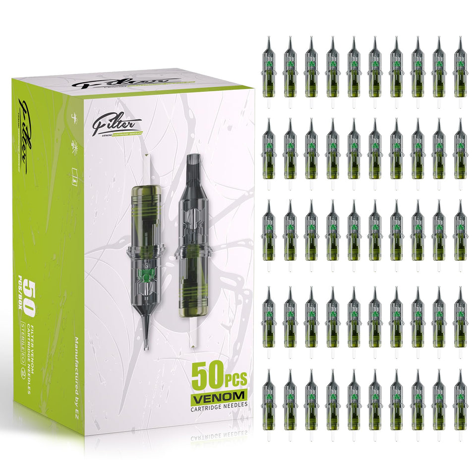 Filter Venom front packaging showing assortment and count for quick selection