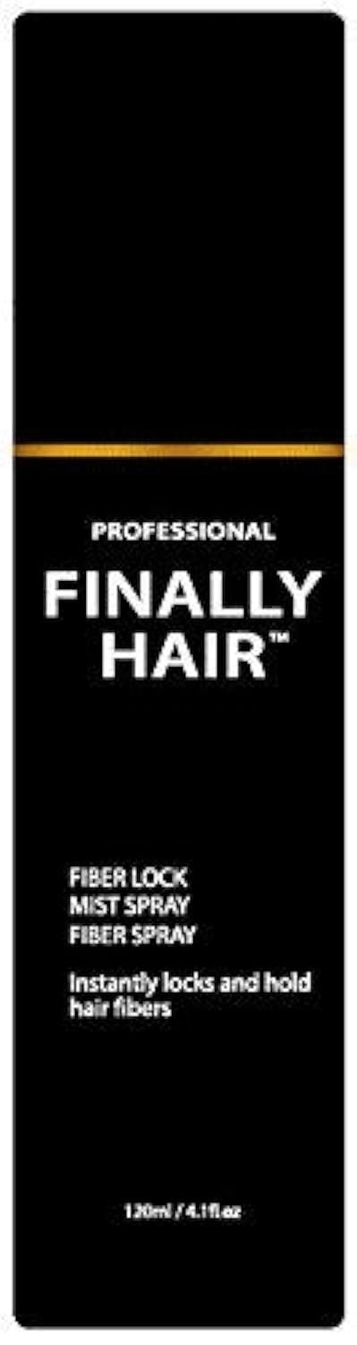 Finally Hair front packaging shows clear label and compact bottle for reliable hold