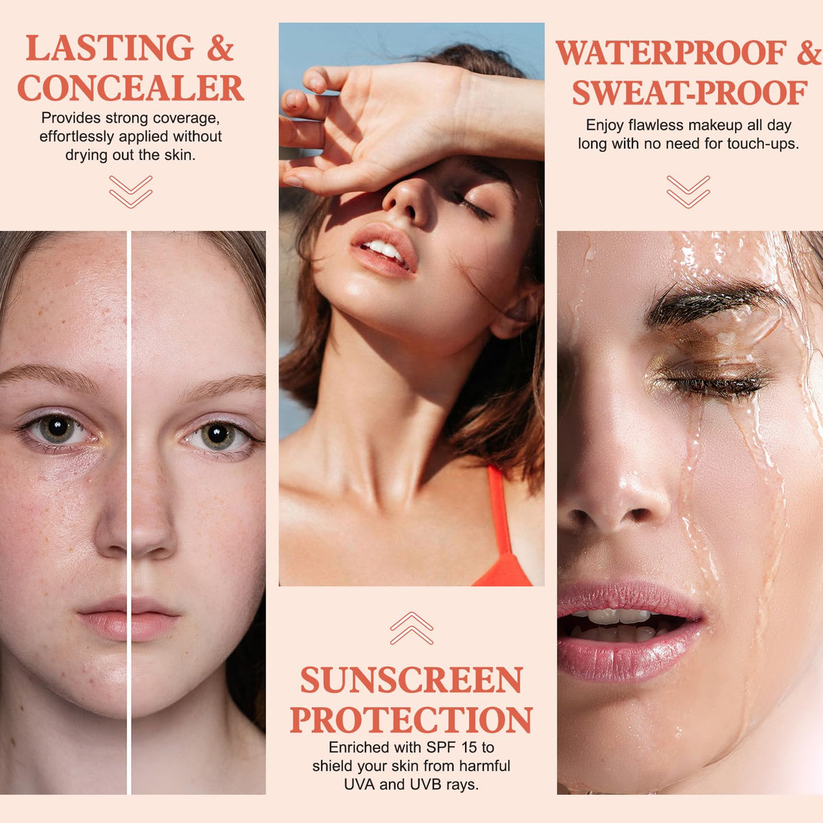 find back before and after face comparison showing evened skin tone benefit
