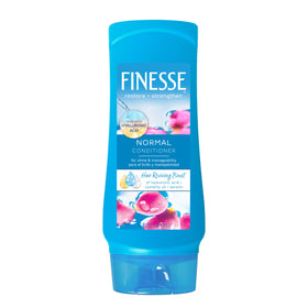 FINESSE front packaging showing 13 oz bottle and benefit of shine