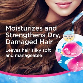 FINESSE shampoo lather texture demonstrating gentle hydration