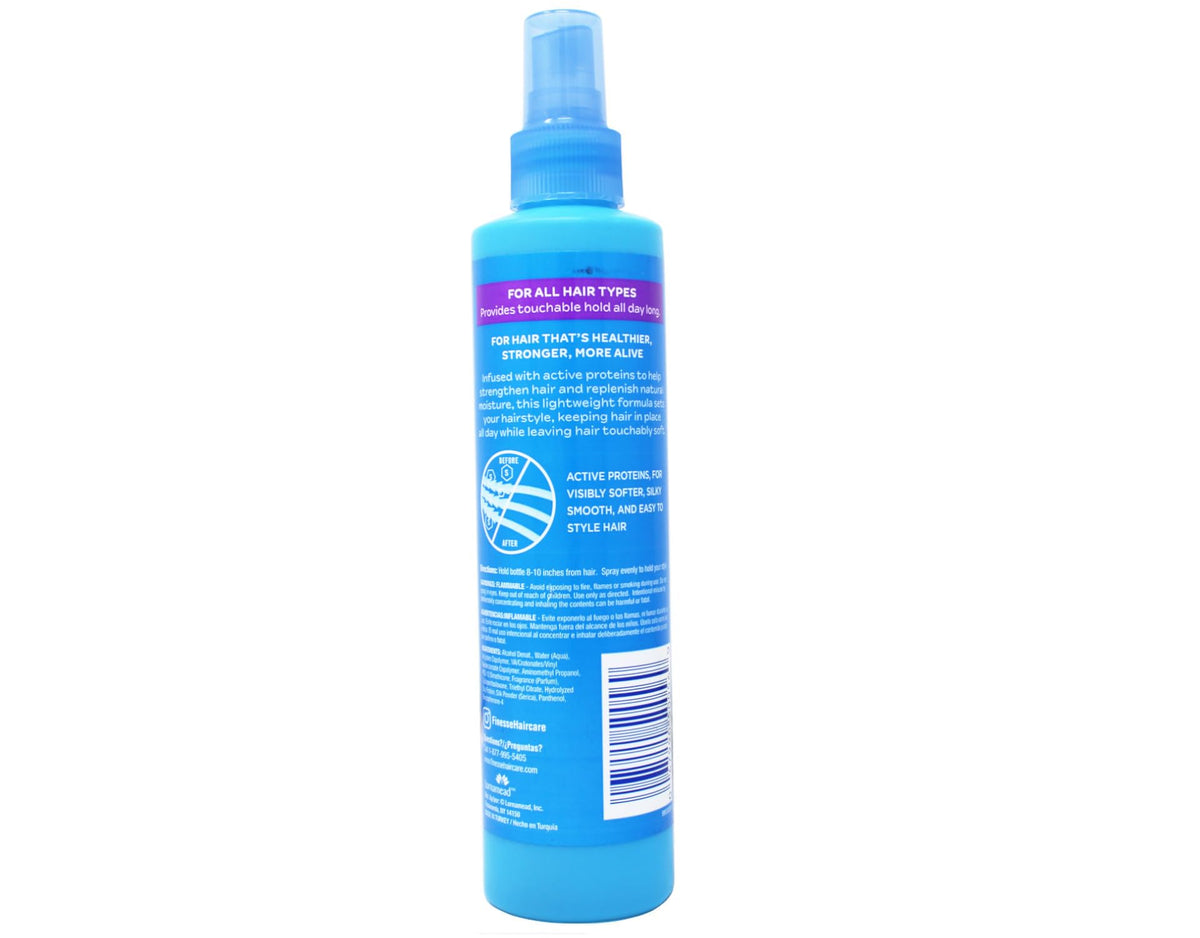 FINESSE hair strand texture with silk soy sheen for shine