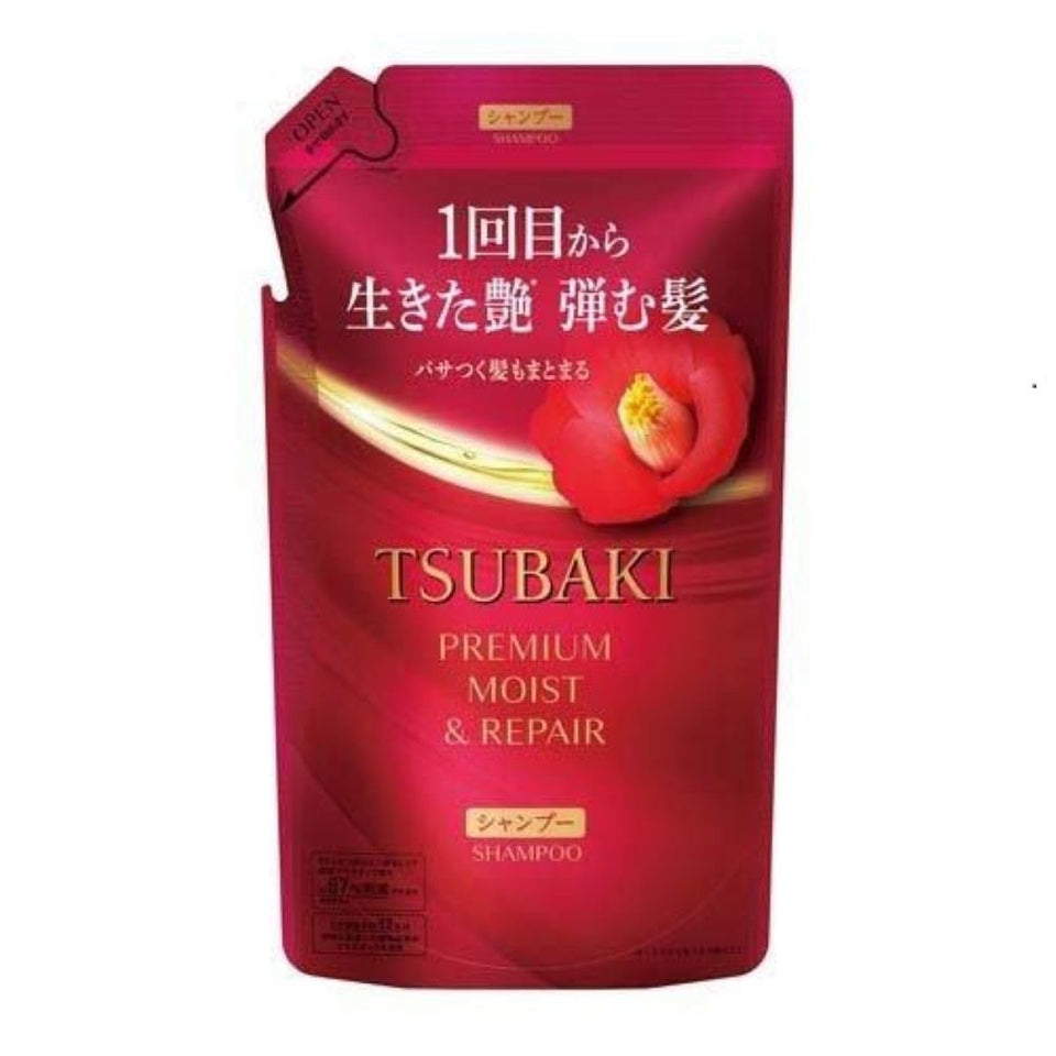 ファイントゥデイ TSUBAKII front packaging showing label and refill benefit