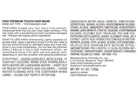Fino open mask texture on spoon highlighting creamy nourishment