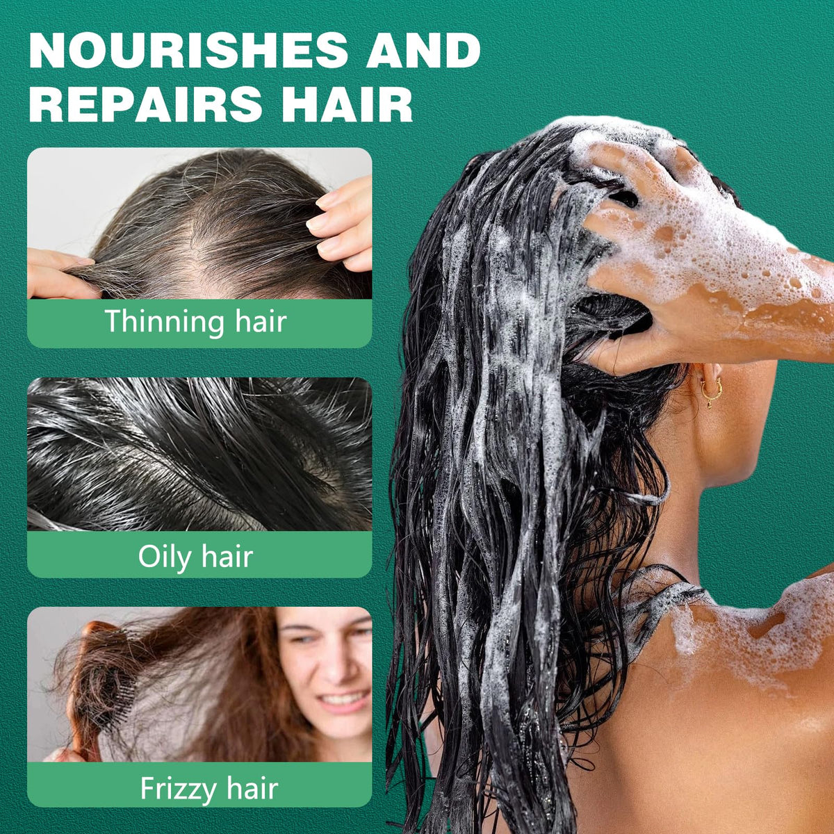 Finturo lather on hands demonstrating rich foam and gentle cleansing