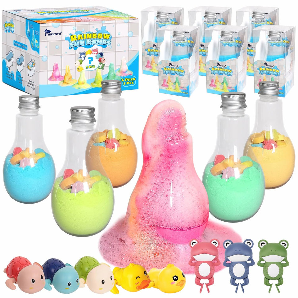 FIREKOTO front packaging showing six colorful potion bottles and gift-ready box