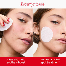 First Aid Beauty open jar with 28 pads visible for monthly daily-use convenience