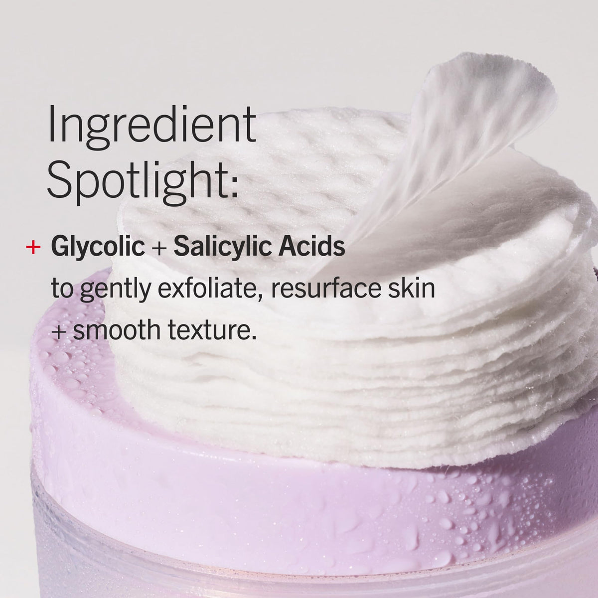 First Aid Beauty demonstrating bikini line application to prevent ingrown hairs and calm irritation