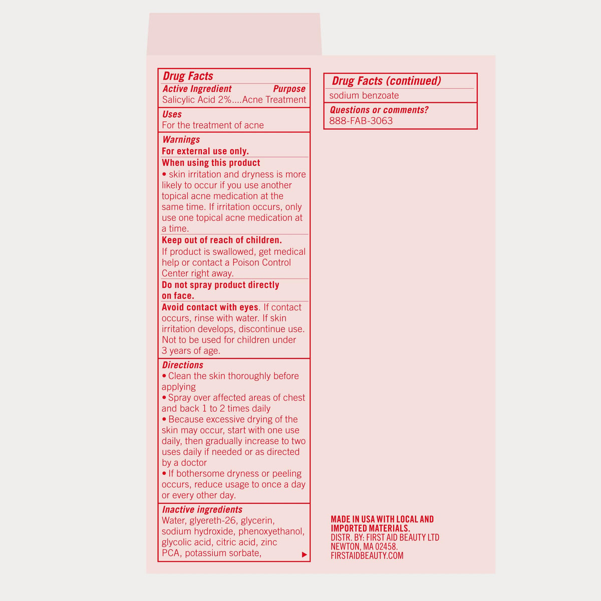 First Aid Beauty in a bathroom scene illustrating daily body-care routine use
