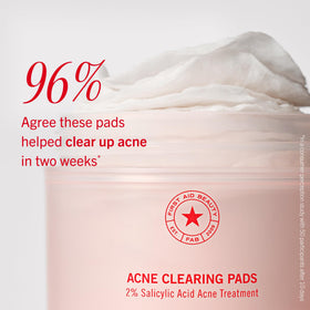 First Aid Beauty product label close-up highlighting ingredient transparency