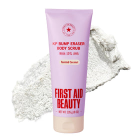 First Aid Beauty front packaging showing product and benefit of smoothing