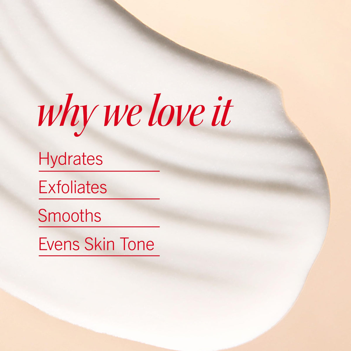 First Aid Beauty lotion swatch showing silky texture and fast absorption