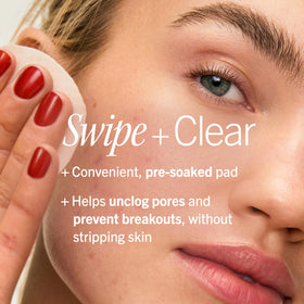 First Aid Beauty open jar with pad texture illustrating prep and convenience