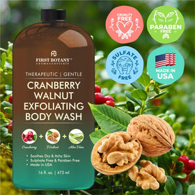 First Botany bottle in a shower scene showing everyday use and fresher skin