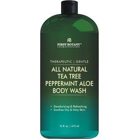 First Botany front bottle showing label and benefits