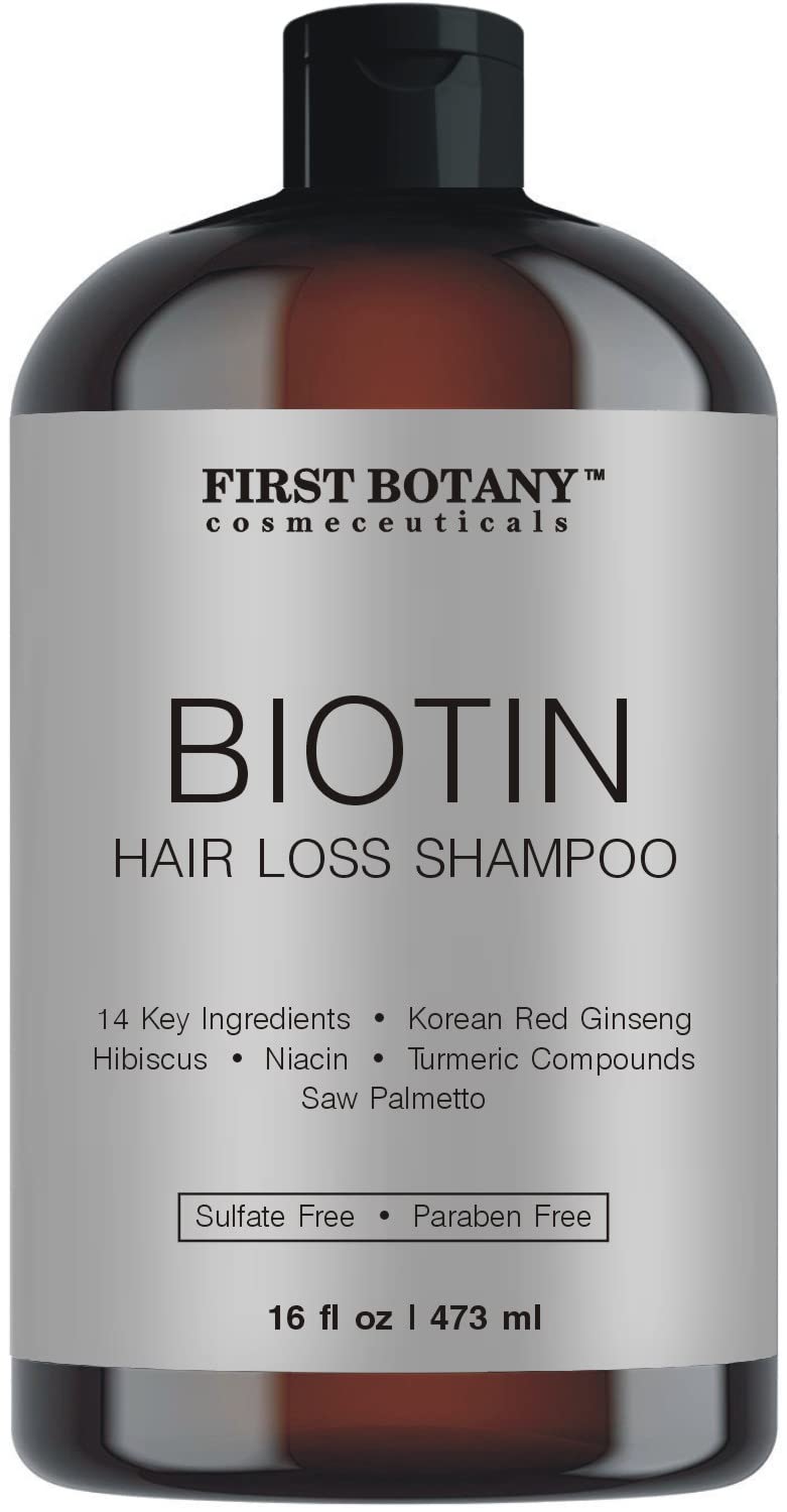 First Botany front bottle view showing product packaging and clear benefit