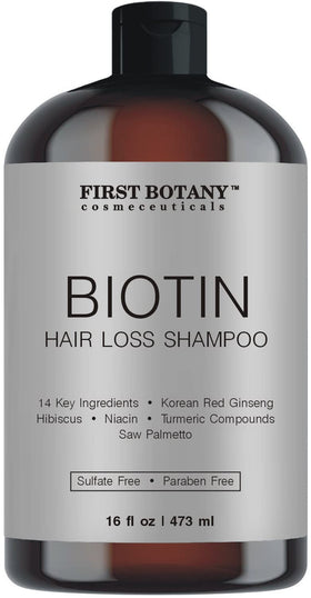 First Botany front bottle view showing product packaging and clear benefit