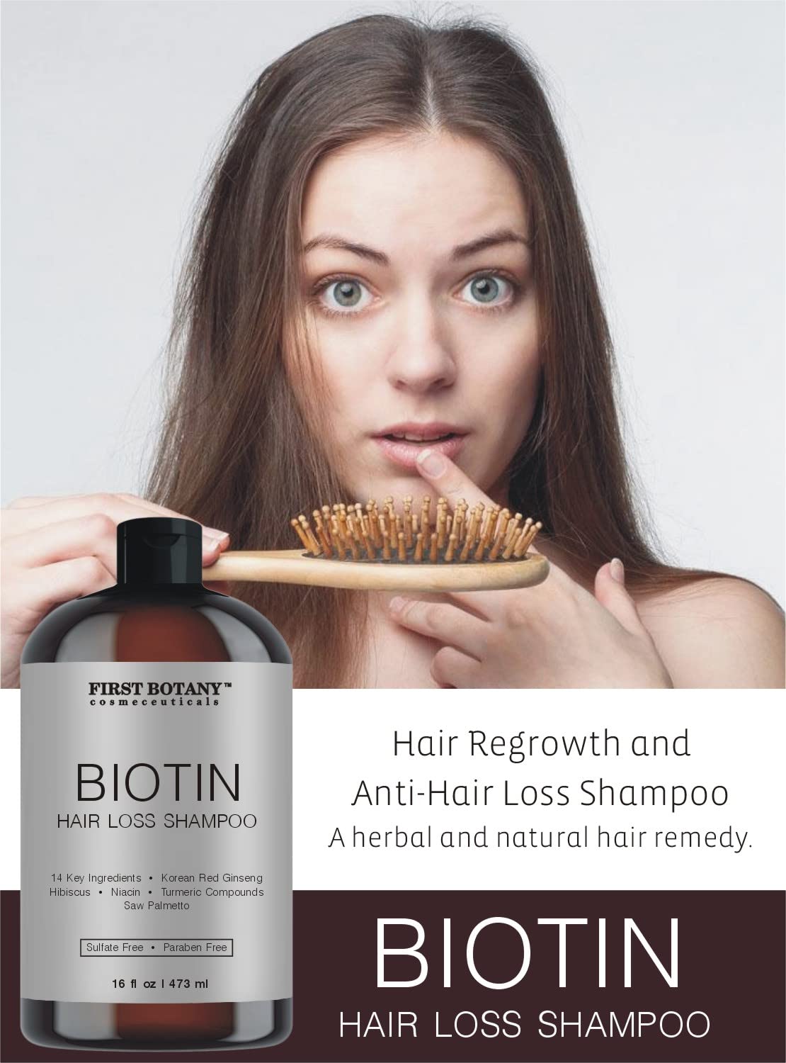 First Botany shampoo on bathroom shelf suggesting daily grooming routine