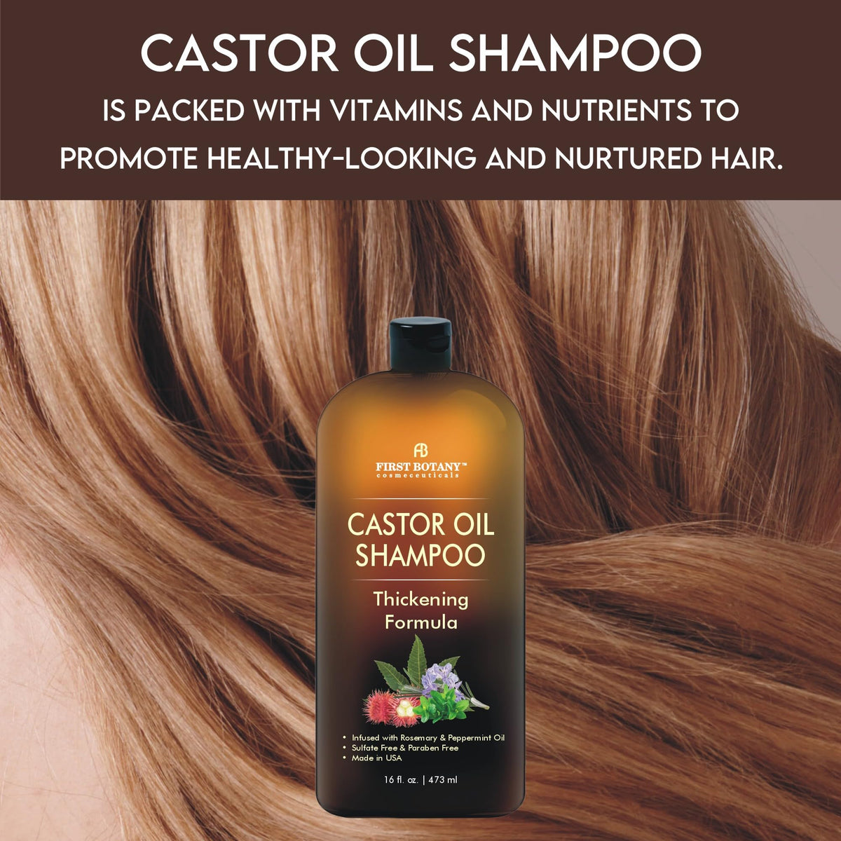 First Botany in-shower use on wet hair showing scalp refresh and hydration