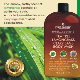 First Botany in-shower use with lather demonstrating effective cleansing after workouts