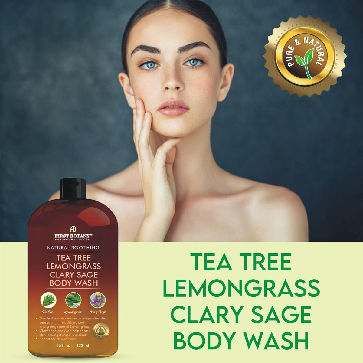 First Botany pump dispensing gel for easy controlled use benefit
