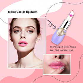 firstfly texture swipe showing glossy finish and moisturizing sheen on skin