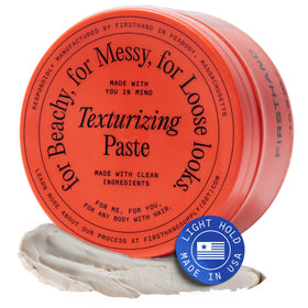 Firsthand front packaging showing jar and label with product benefits