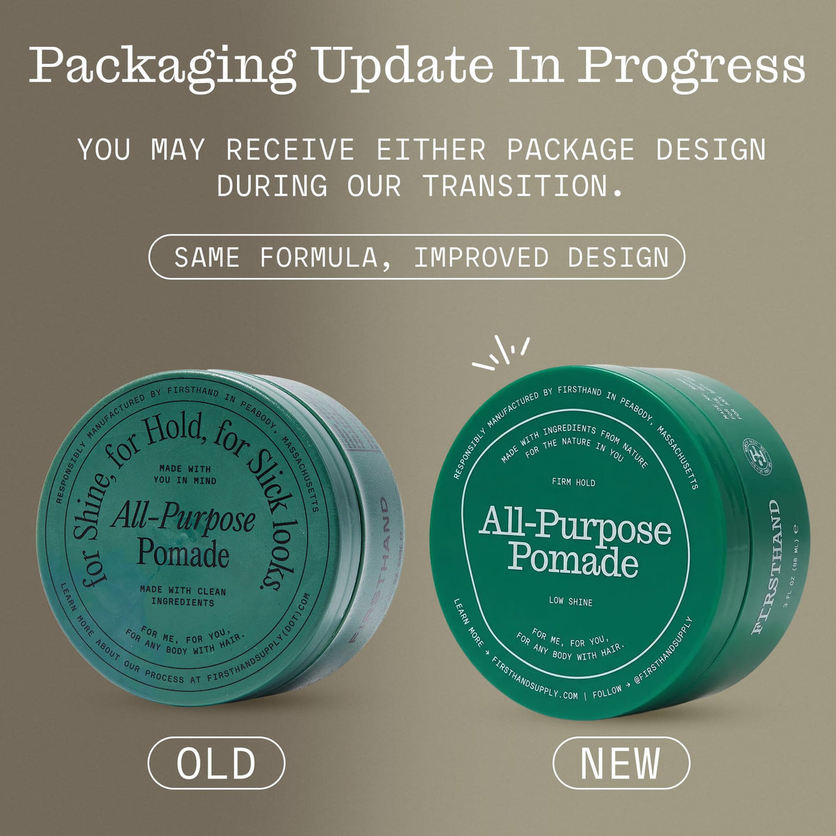 Firsthand pomade texture closeup displaying scoopable cream for easy application