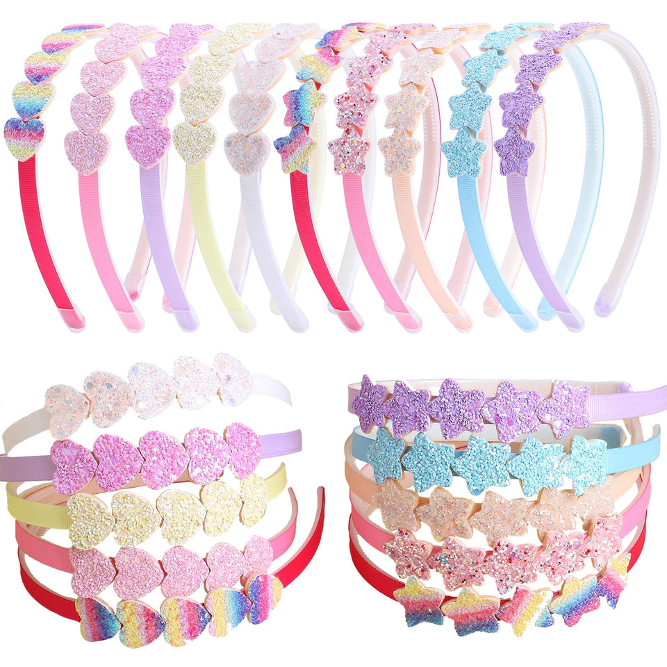 Fishdown front packaging showing ten colorful headbands and quick selection benefit