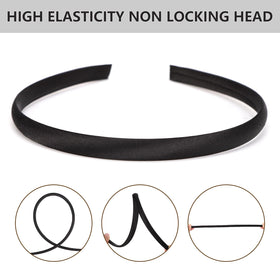 Fishdown side profile of 8mm thin band demonstrating discreet slim fit