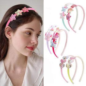 Fishdown side profile showing inner teeth that secure the headband for active kids