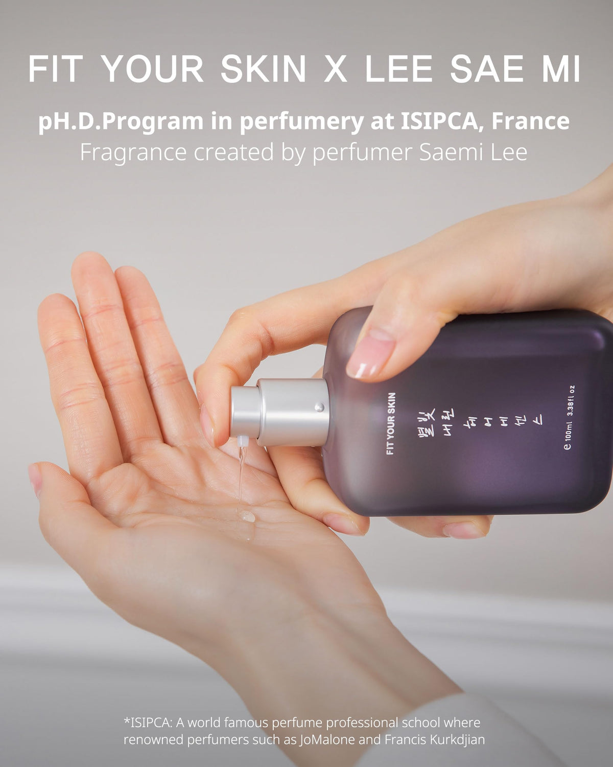 FIT YOUR SKIN smoothing flyaways on dry hair to tame frizz quickly