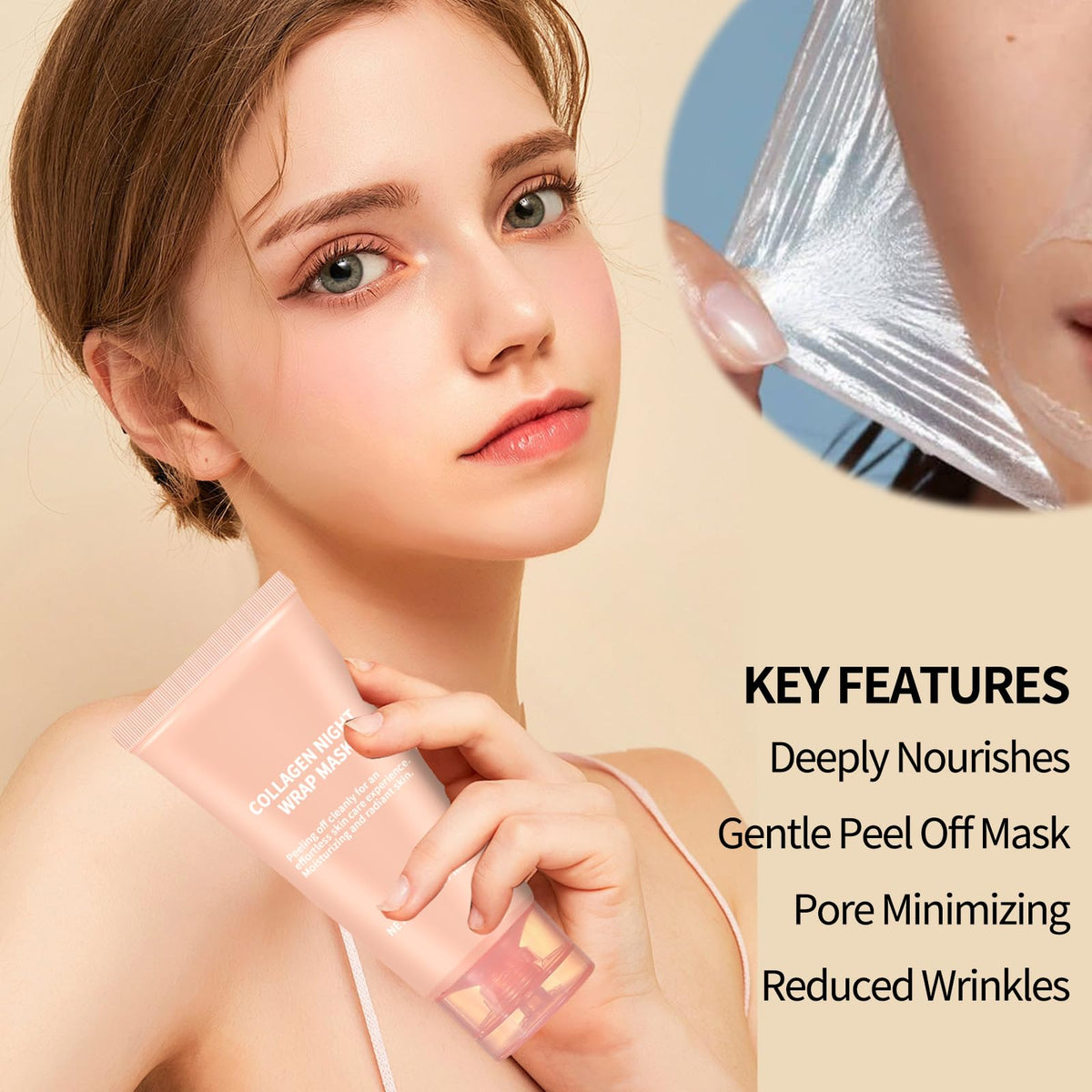 fitbuter silicone brush detail, precise applicator for even mask coverage