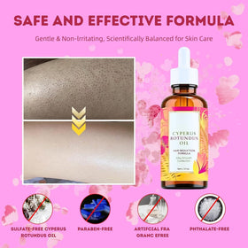 Fitcube oil texture on hand showing lightweight absorption benefit