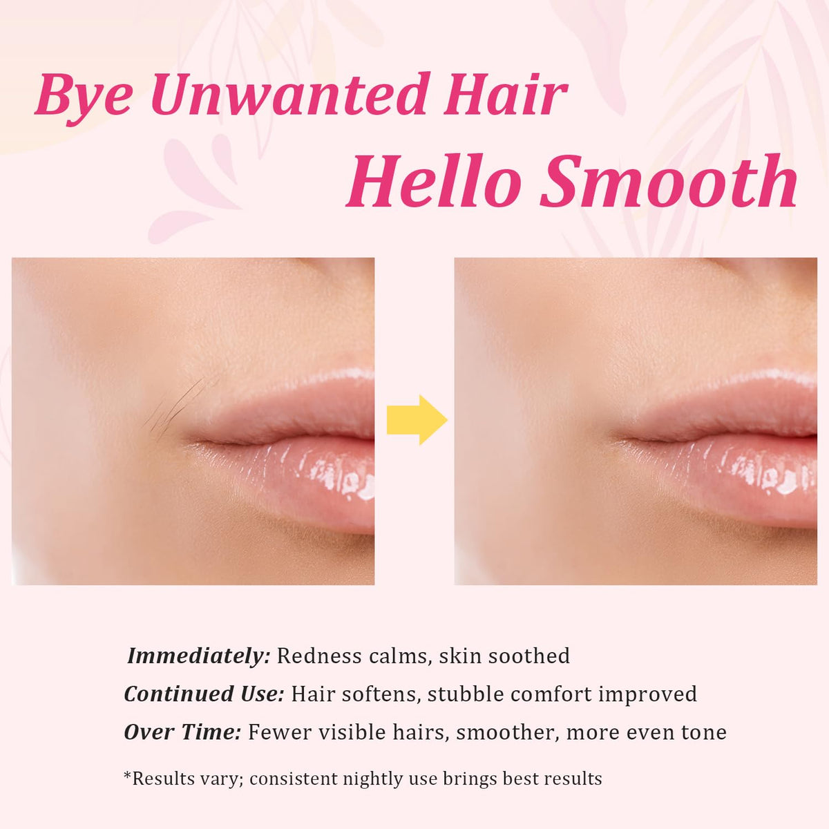 FIUMOT applying oil to upper lip area demonstrating gentle post-shave care and soothing