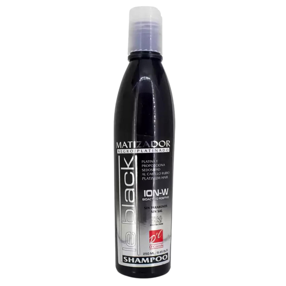 Five Brothers Le Black front packaging showing bottle and label benefit vivid tone