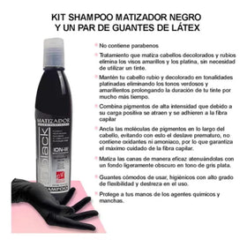 Five Brothers Le Black shampoo texture lather highlighting creamy tone and hydration