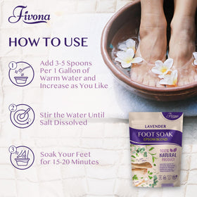 FIVONA label close-up showing ingredient list for informed use