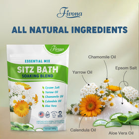 FIVONA package held in hand indicating 14.1 oz size and portion guidance
