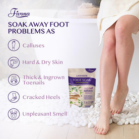 FIVONA close-up of salt texture highlighting soothing magnesium benefit