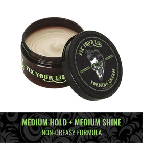 Fix Your Lid jar in hand for scale and travel-friendly 3.75 oz benefit