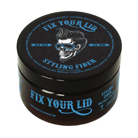 Fix Your Lid jar front view showing compact 3.5 oz packaging and clear branding