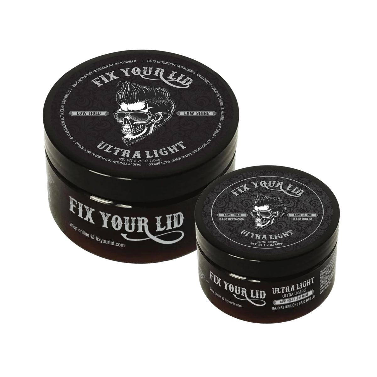 Fix Your Lid front packaging showing jar and bundle for easy selection