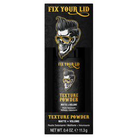 Fix Your Lid front packaging showing compact travel-friendly container and brand