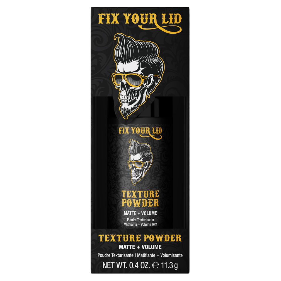 Fix Your Lid front packaging showing compact travel-friendly container and brand