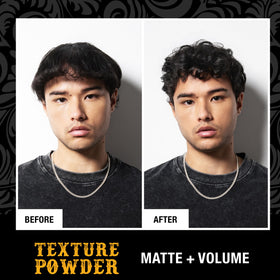 Fix Your Lid powder texture close-up highlighting fine grit for natural lift