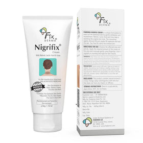FIXDERMA on a bathroom shelf in lifestyle setting suggesting daily use convenience