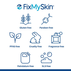 FixMySkin used outdoors on lips showing soothing relief while outside