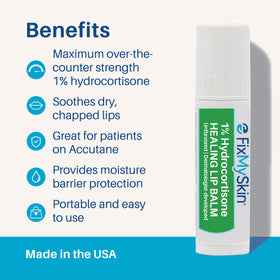 FixMySkin stick extended demonstrating precise application and convenience