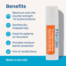 FixMySkin texture close-up showing smooth balm finish for lasting hydration